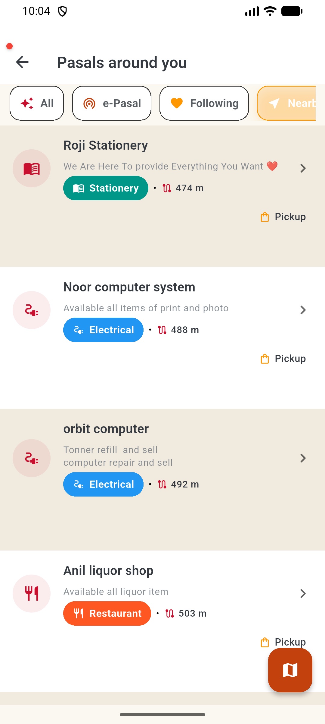 pasals near you list